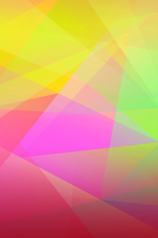Das Glowing Abstract Wallpaper 320x480