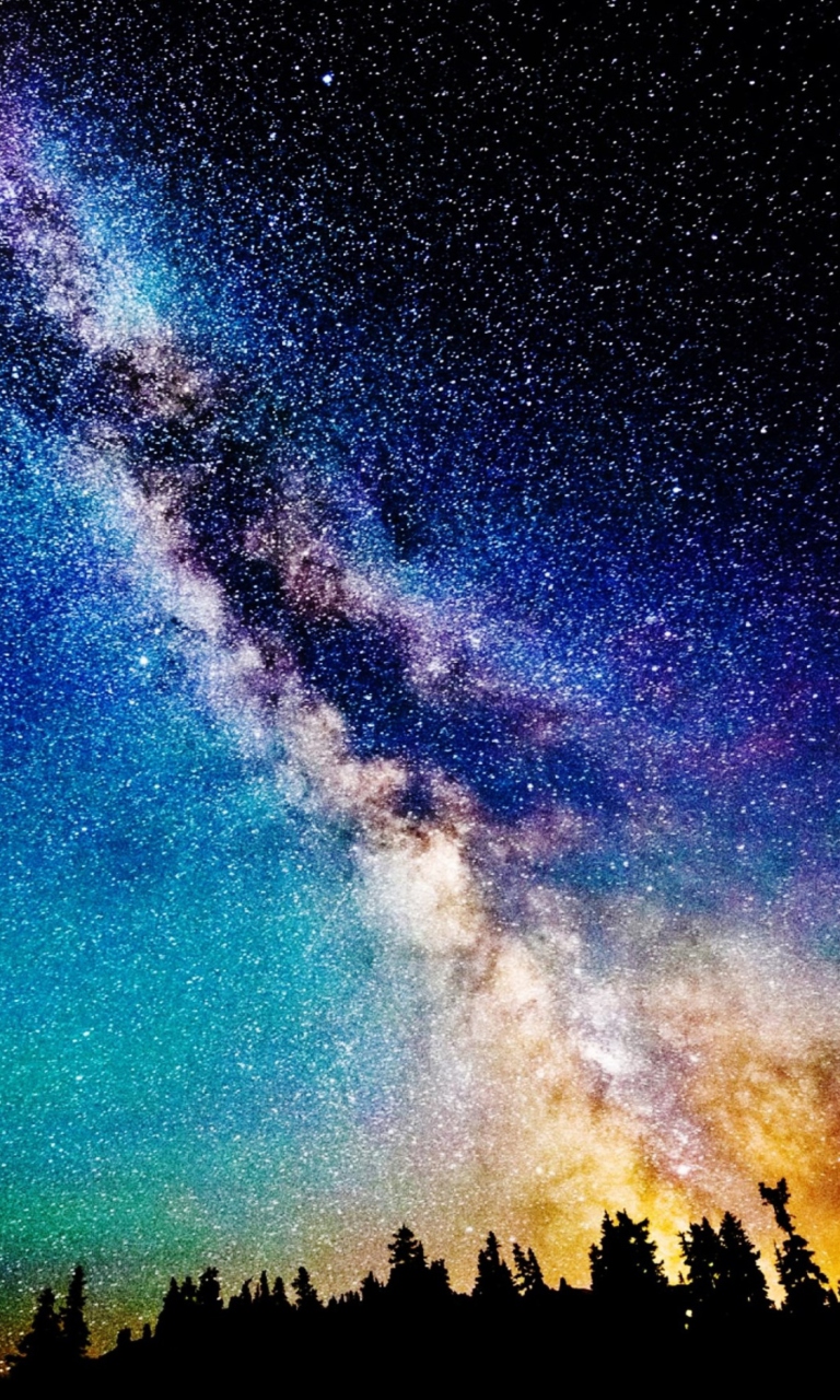 Das Nebula Wallpaper 768x1280