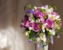 Обои Bouquet In Vase 220x176