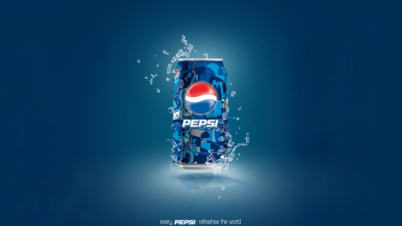 Screenshot №1 pro téma Pepsi 1366x768