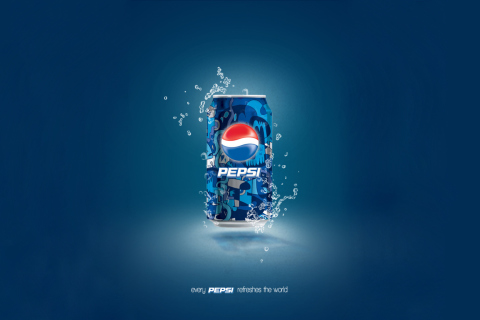 Das Pepsi Wallpaper 480x320