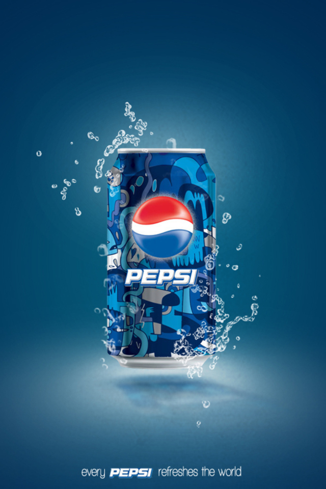Обои Pepsi 640x960