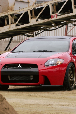 Mitsubishi Eclipse Ralliart Concept wallpaper 320x480