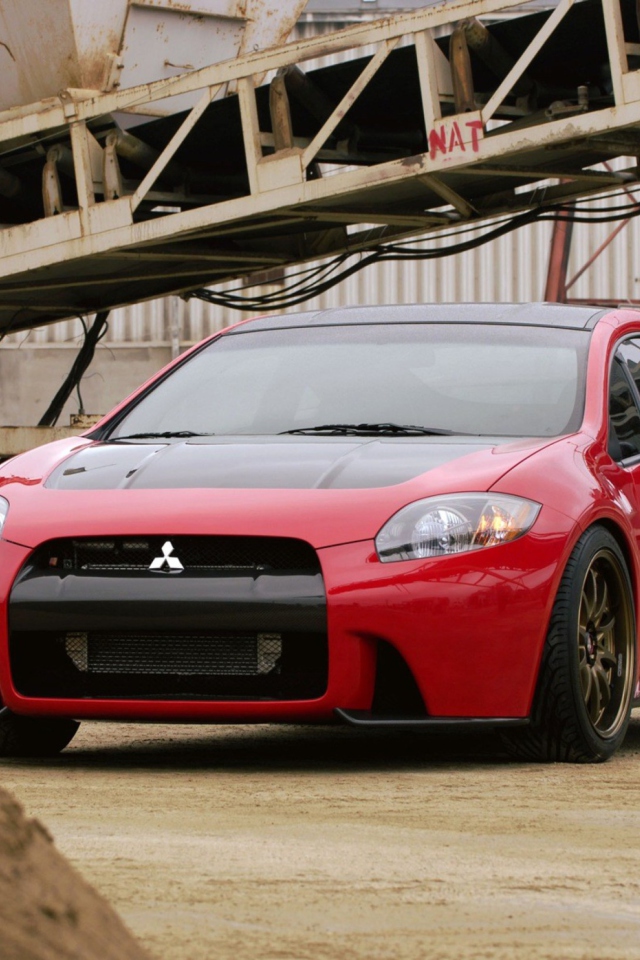 Sfondi Mitsubishi Eclipse Ralliart Concept 640x960