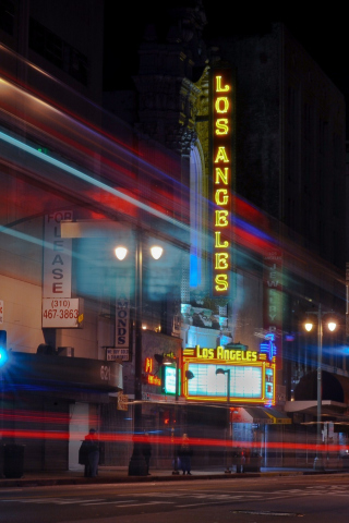 Los Angeles At Night screenshot #1 320x480