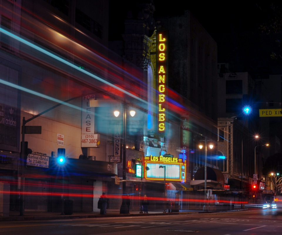 Los Angeles At Night screenshot #1 960x800