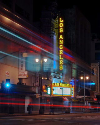 Los Angeles At Night - Fondos de pantalla gratis para 640x1136