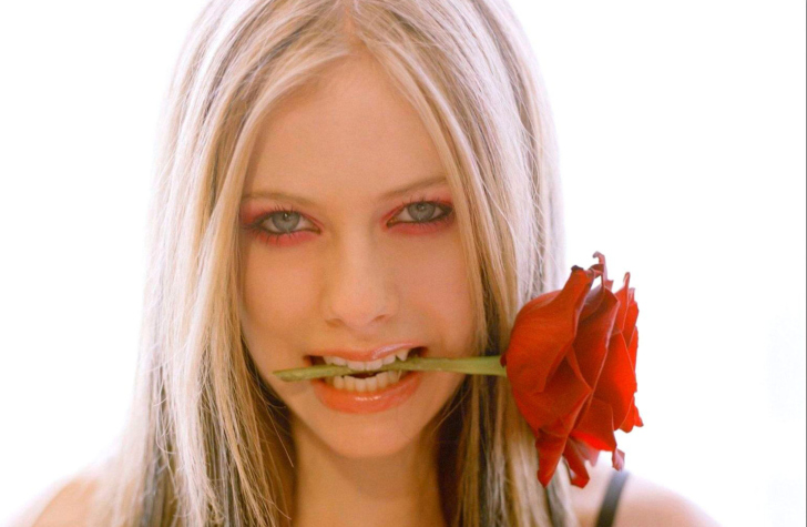 Fondo de pantalla Avril Lavigne