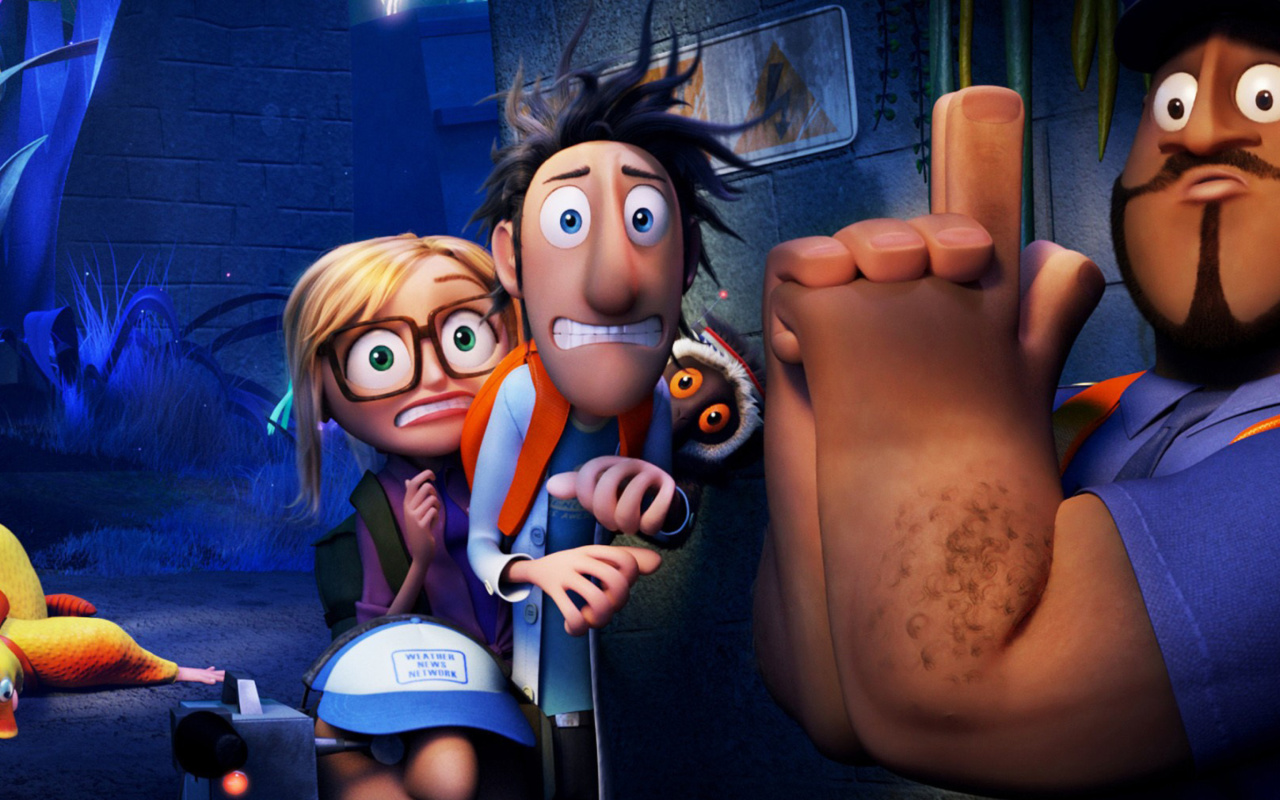 Das Cloudy with a Chance of Meatballs 2 Wallpaper 1280x800
