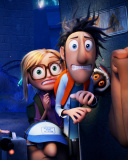 Das Cloudy with a Chance of Meatballs 2 Wallpaper 128x160