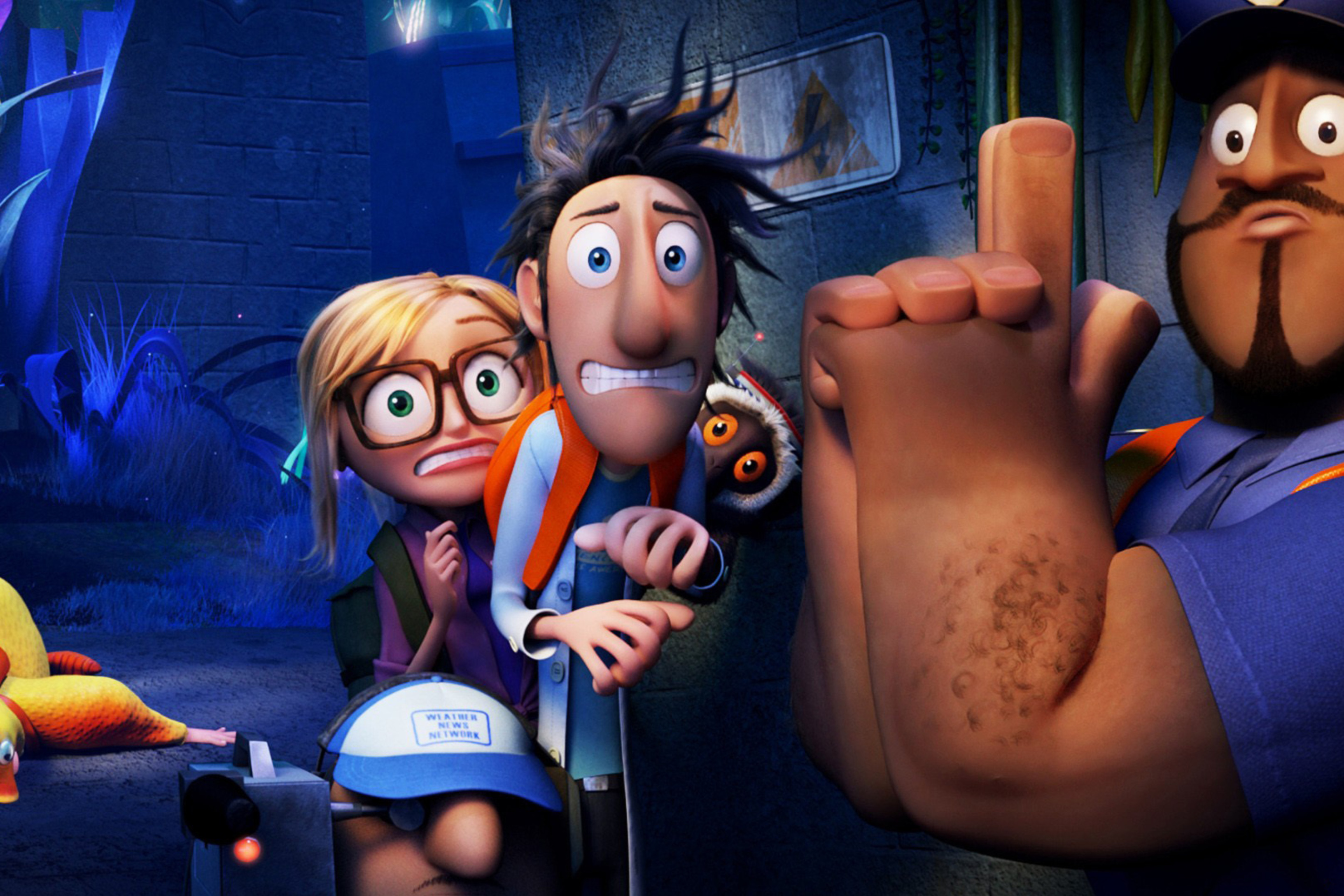Cloudy with a Chance of Meatballs 2 wallpaper 2880x1920