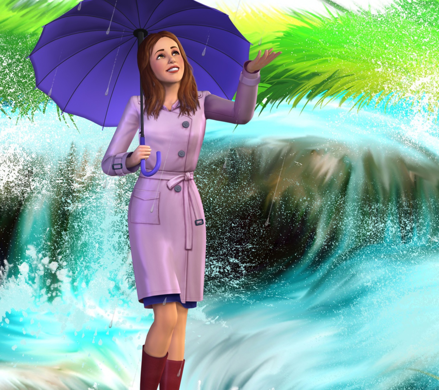 Das The Sims 3 Wallpaper 1440x1280