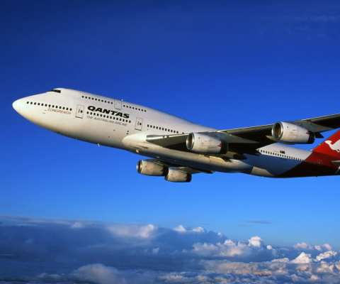 Fondo de pantalla Aviation - Australian Airlines 480x400