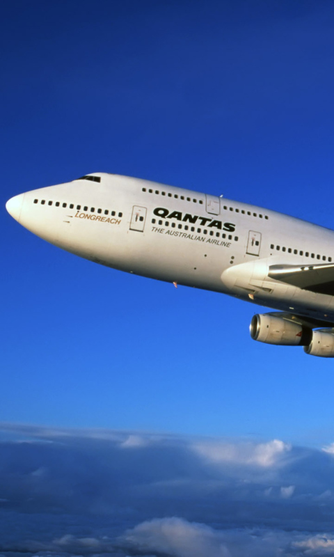 Fondo de pantalla Aviation - Australian Airlines 480x800