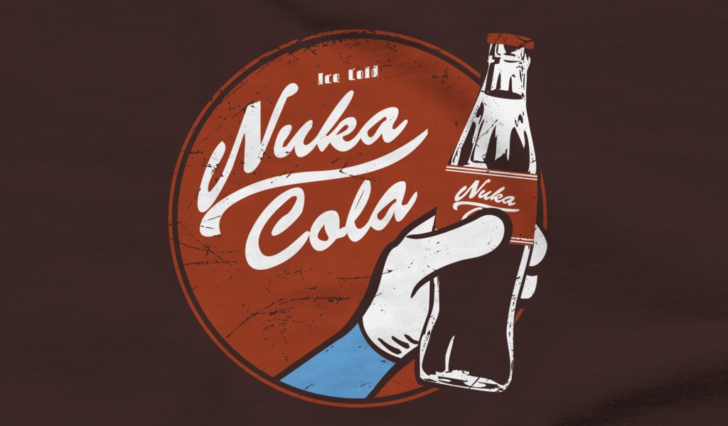 Обои Nuka Cola 1024x600