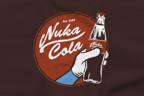 Nuka Cola wallpaper 480x320