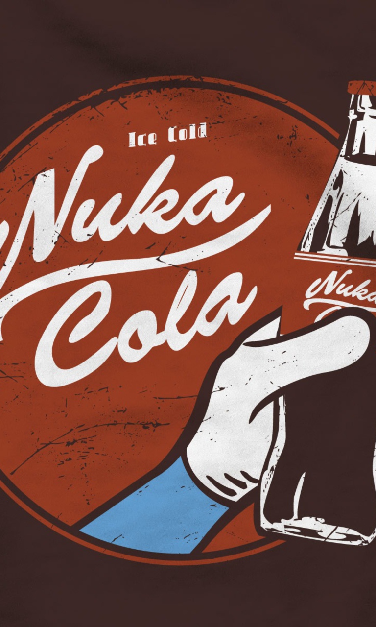 Das Nuka Cola Wallpaper 768x1280