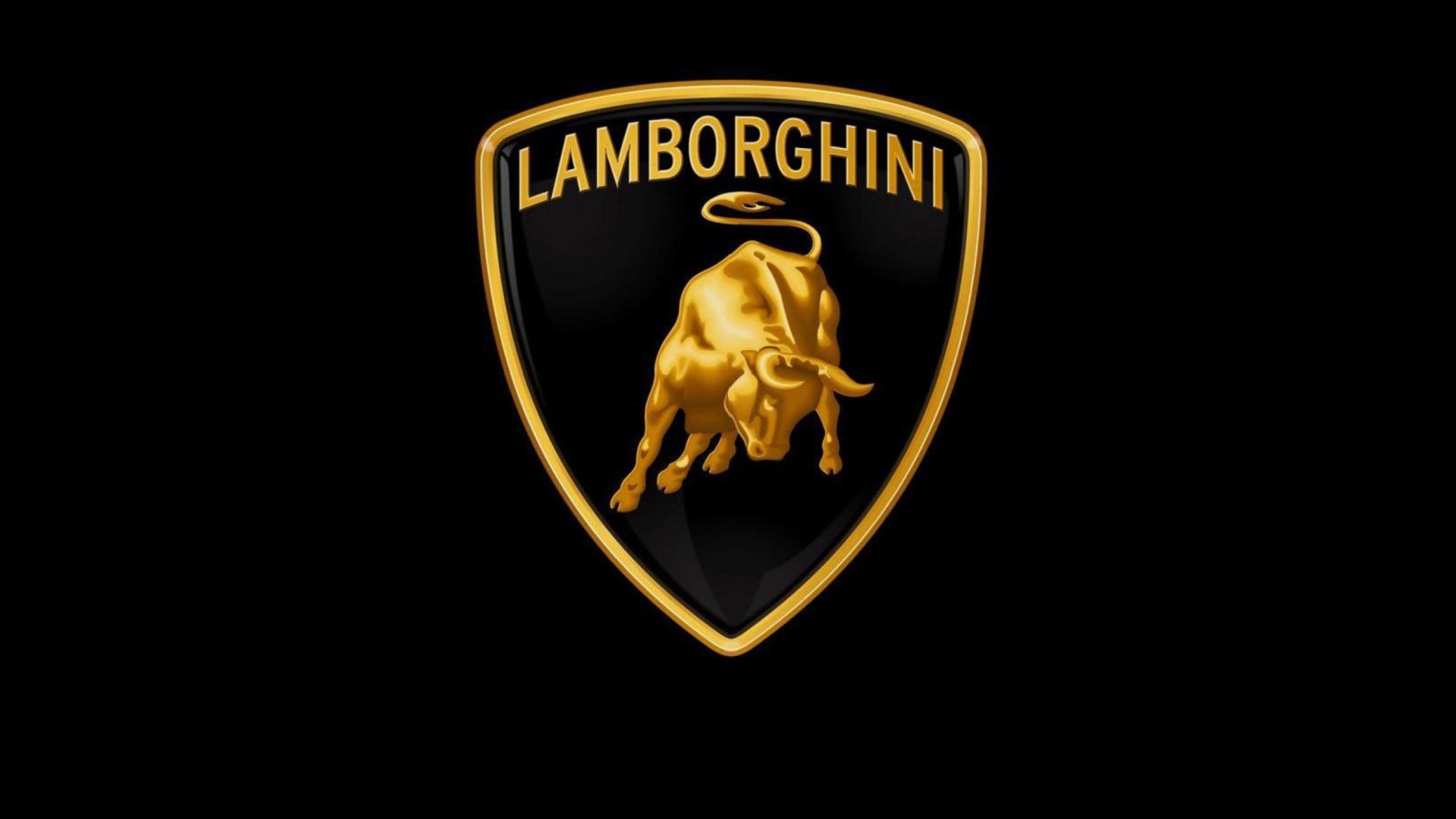Screenshot №1 pro téma Lamborghini Logo 1920x1080