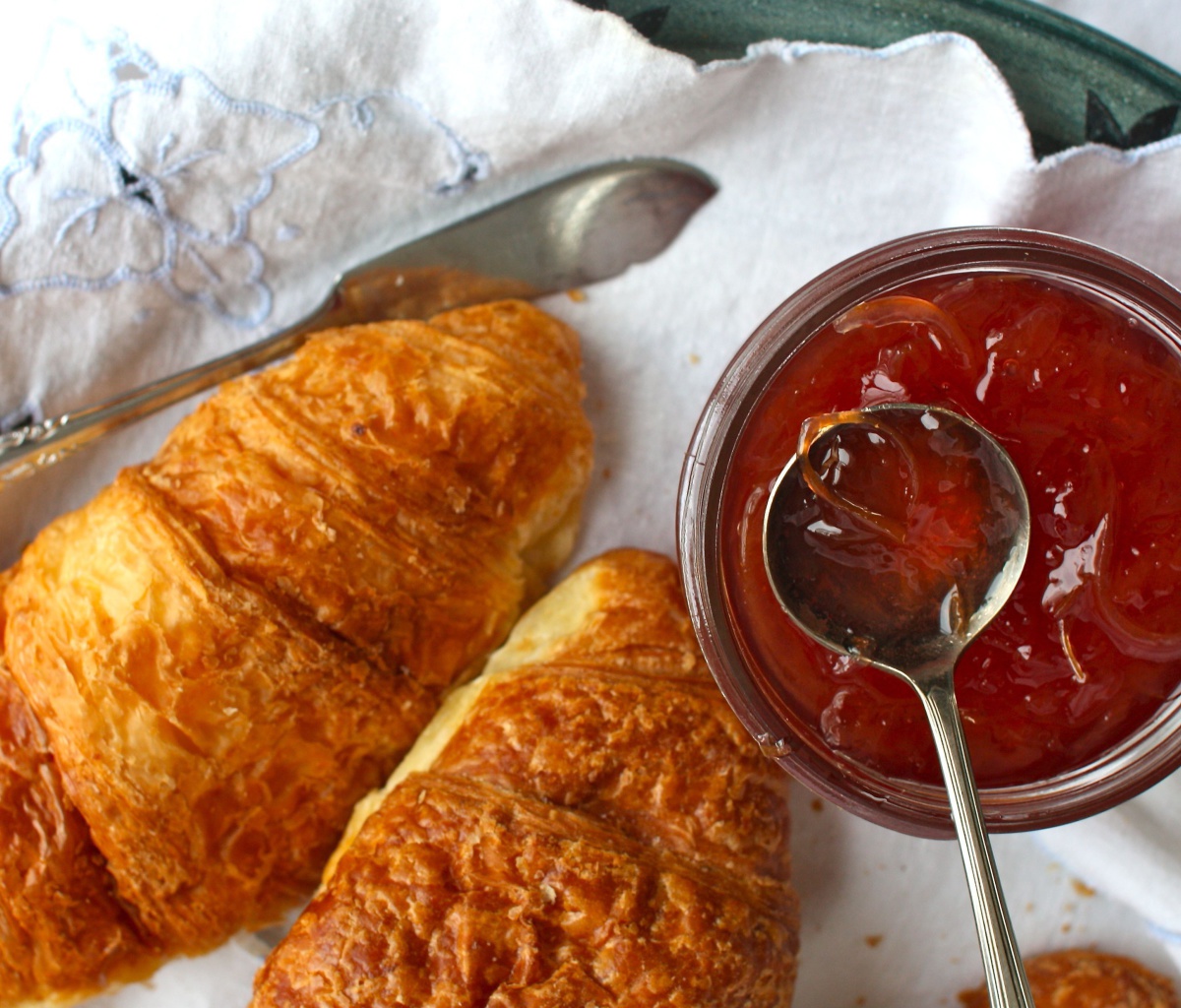 Sfondi Croissants and Jam 1200x1024