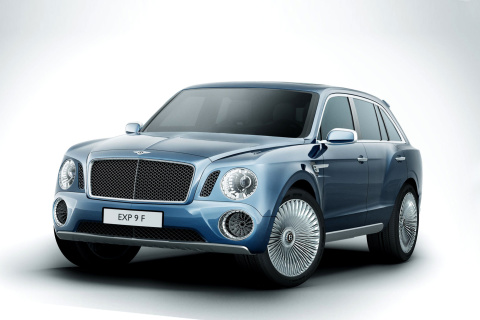 Bentley EXP 9 F wallpaper 480x320