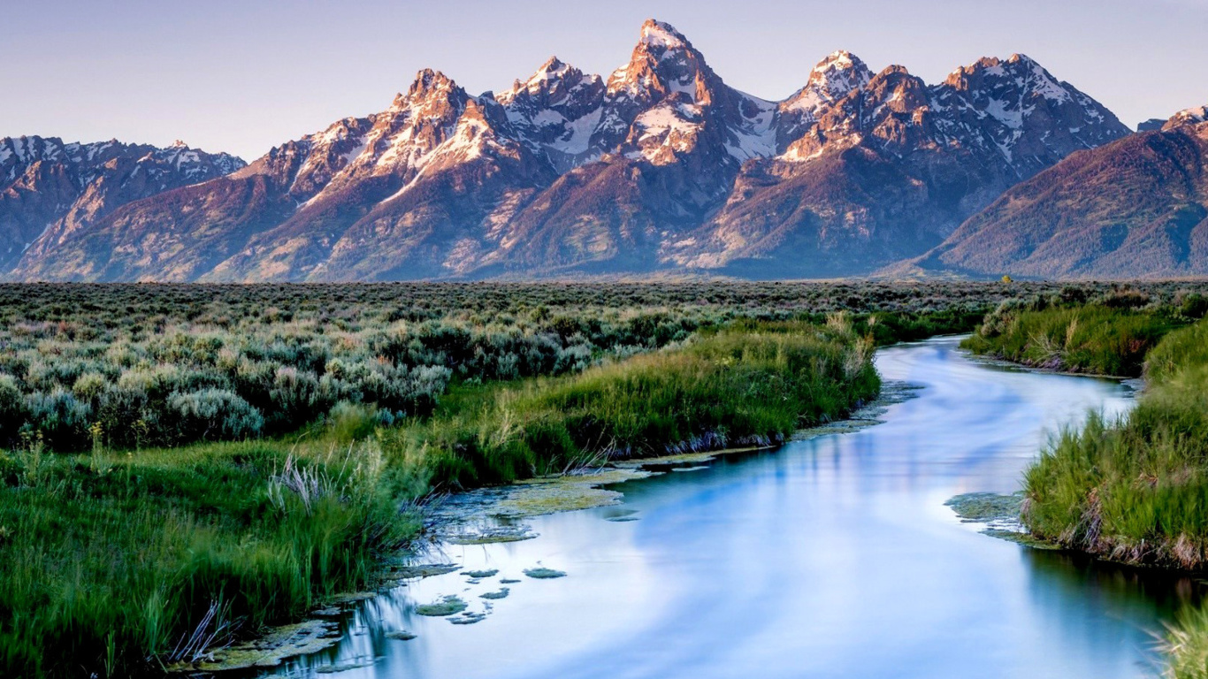 Sfondi Grand Teton National Park 1366x768