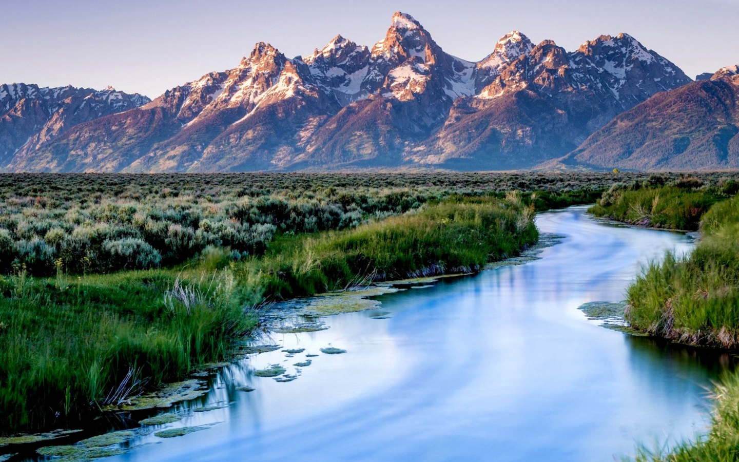 Screenshot №1 pro téma Grand Teton National Park 1440x900