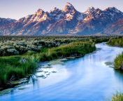 Das Grand Teton National Park Wallpaper 176x144