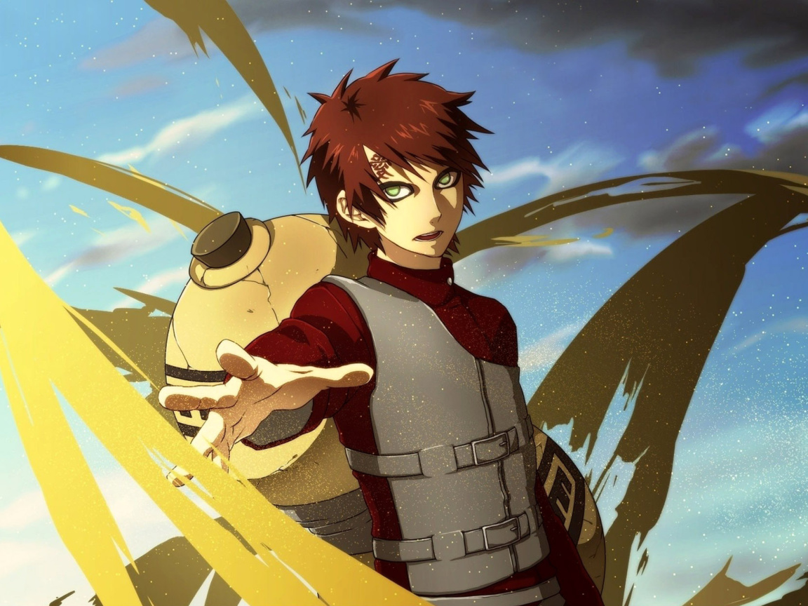 Обои Gaara Kazekage Naruto 1152x864