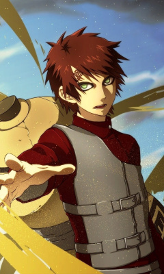 Gaara Kazekage Naruto wallpaper 240x400