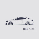 Sfondi Audi RS 5 Advertising 128x128