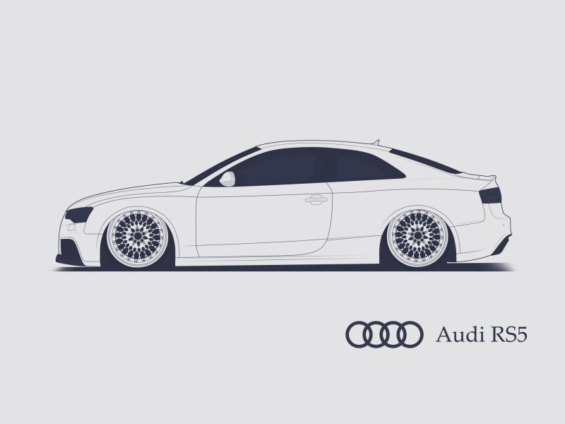 Screenshot №1 pro téma Audi RS 5 Advertising 800x600