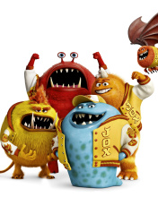 Screenshot №1 pro téma Monsters University, Jaws Theta Chi students 176x220