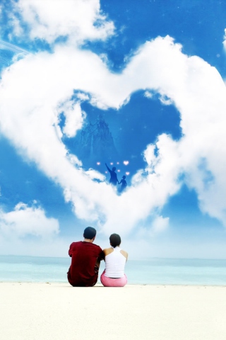 Love Is In The Air wallpaper 320x480