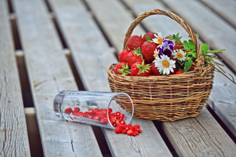 Strawberry Basket screenshot #1 480x320