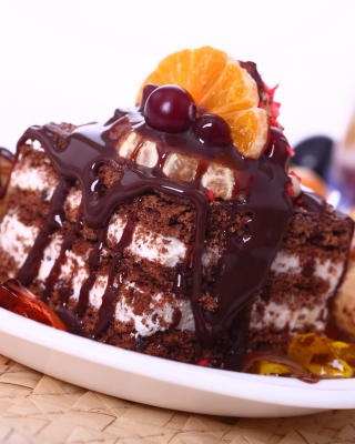 Brown Cake - Obrázkek zdarma pro iPhone 4S