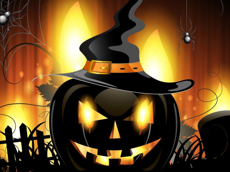 Fondo de pantalla Evil Pumpkin 800x600