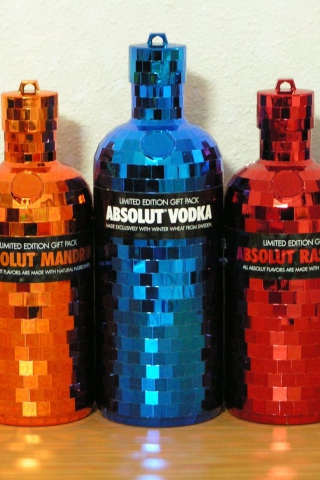 Absolut Vodka Limited Edition wallpaper 320x480