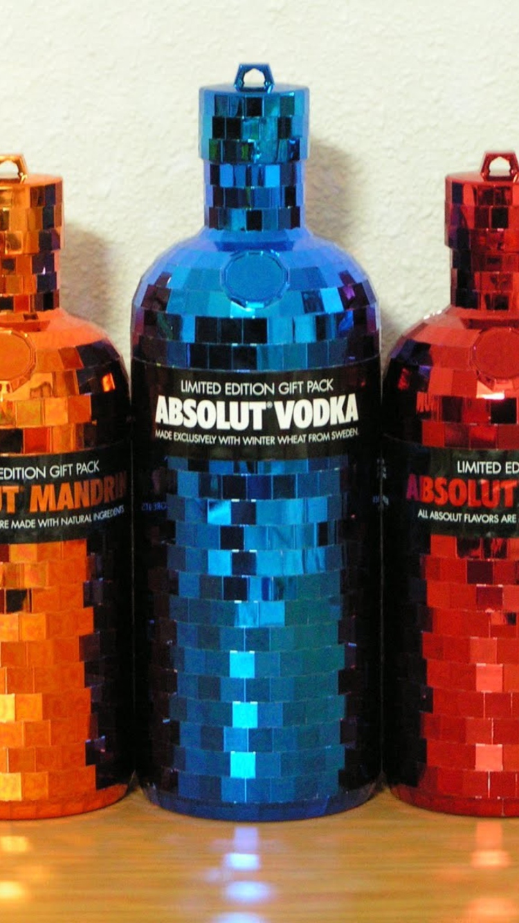 Обои Absolut Vodka Limited Edition 750x1334