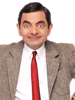 Das Rowan Atkinson as Bean Wallpaper 240x320