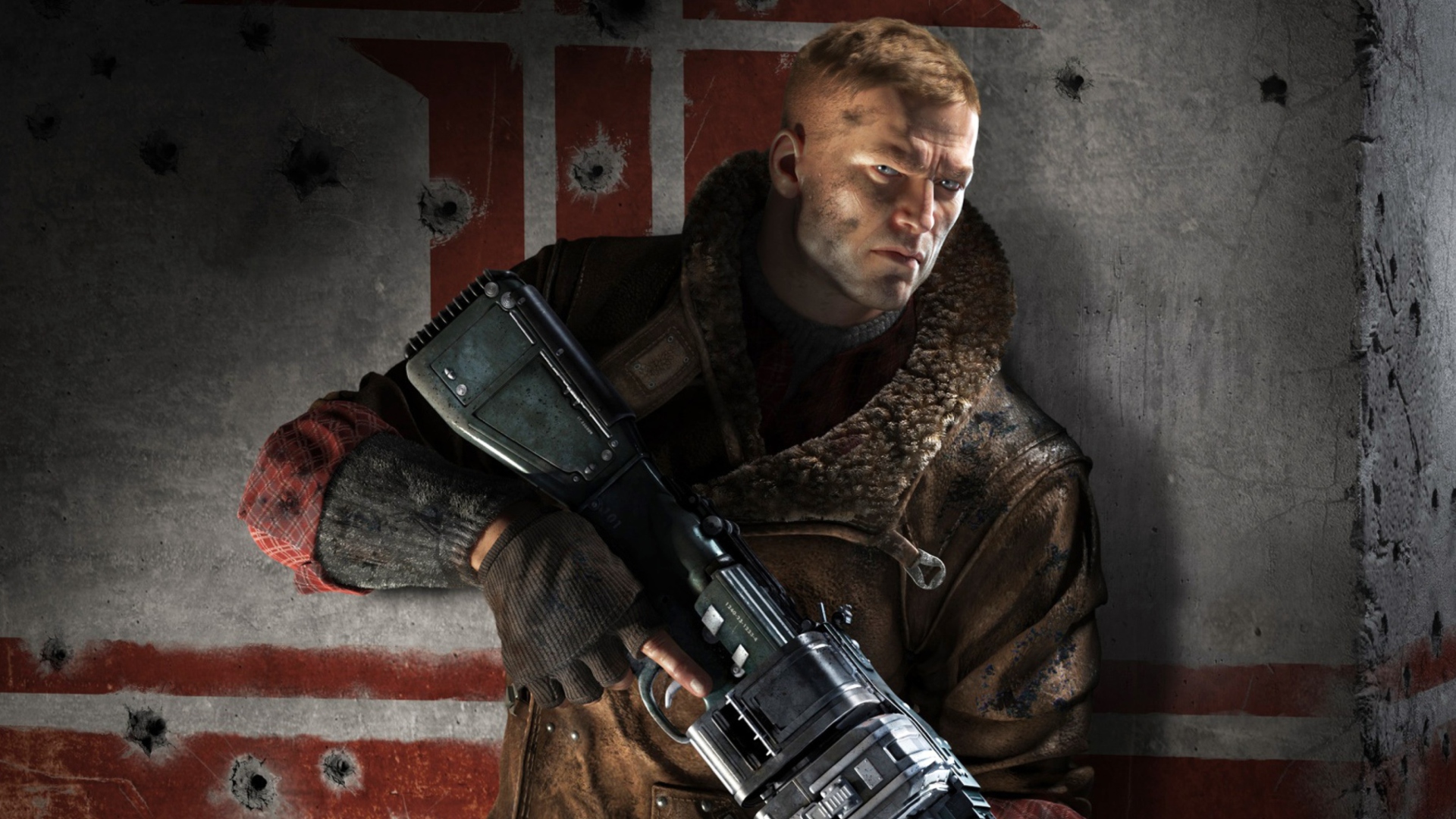 Screenshot №1 pro téma Wolfenstein The New Order Game 1920x1080