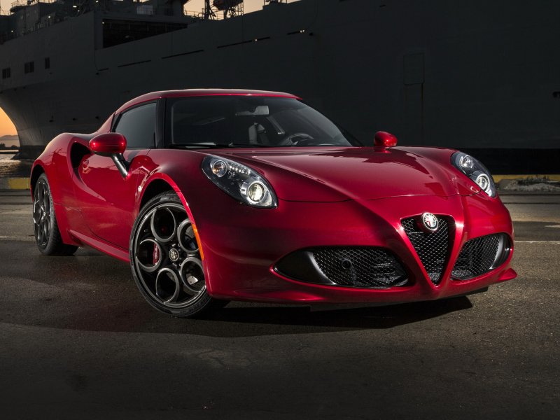 Das Alfa Romeo 4C Wallpaper 800x600