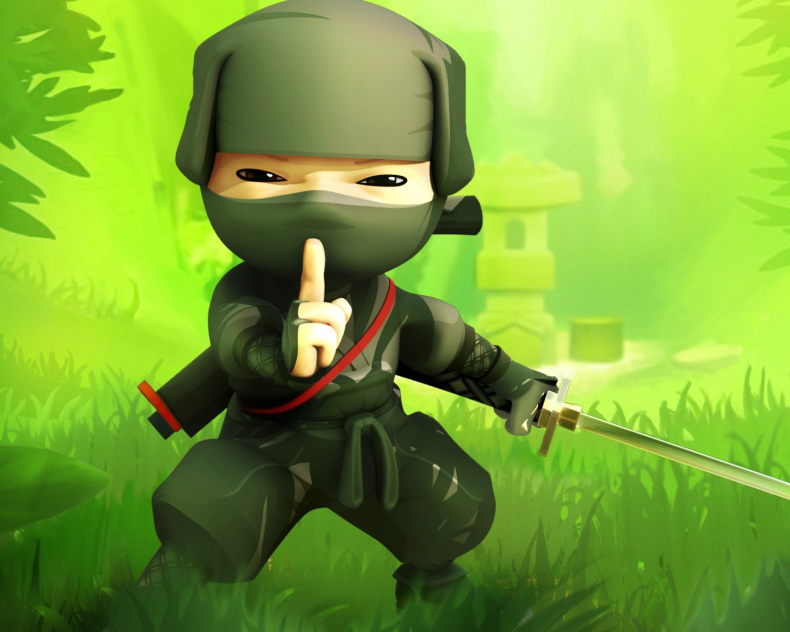 Screenshot №1 pro téma Mini Ninjas Hiro 1600x1280