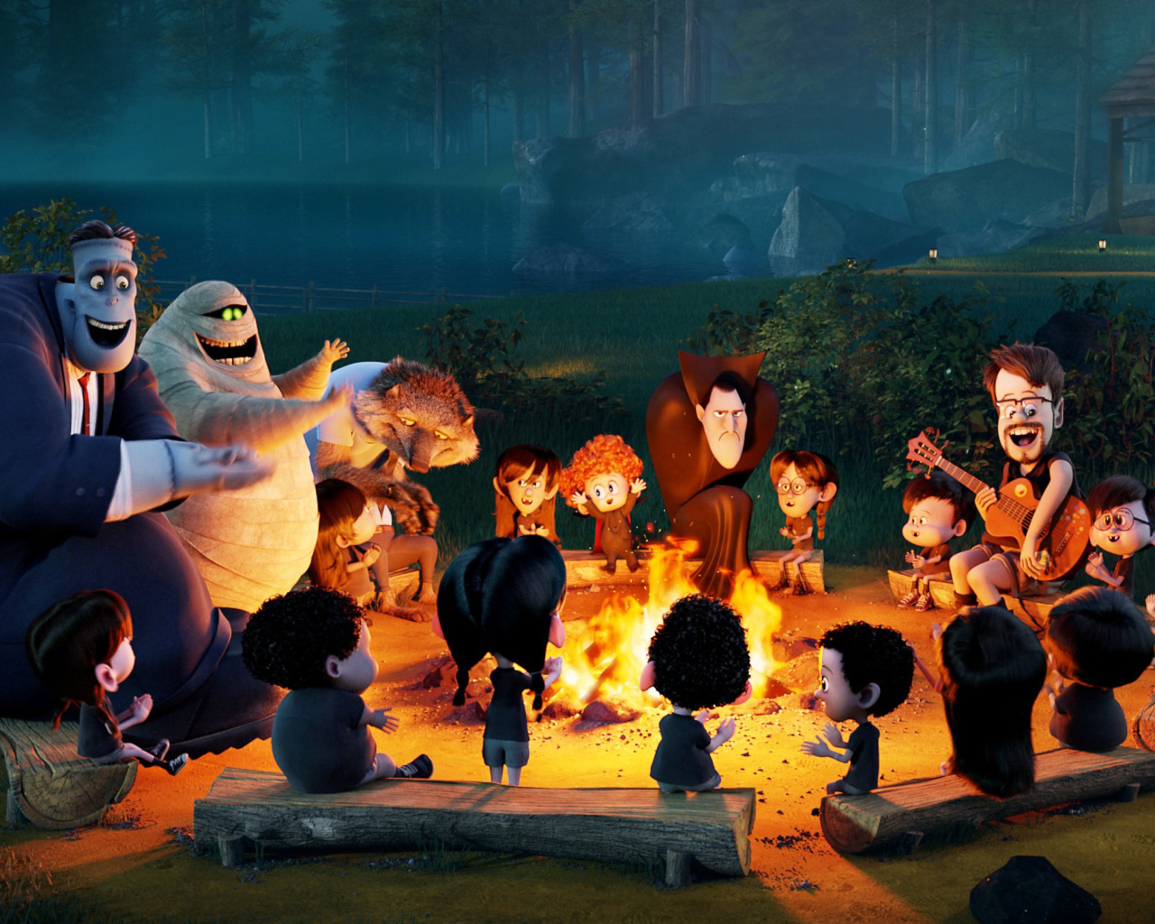 Hotel Transylvania wallpaper 1280x1024