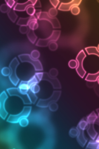 Ubuntu Abstract screenshot #1 320x480