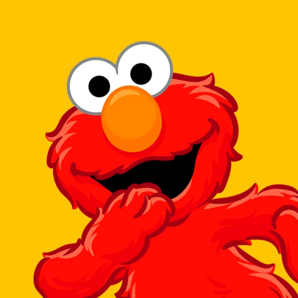 Fondo de pantalla Elmo Muppet 1024x1024
