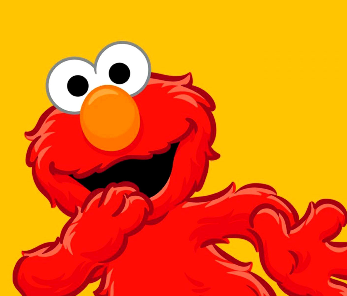 Das Elmo Muppet Wallpaper 1200x1024