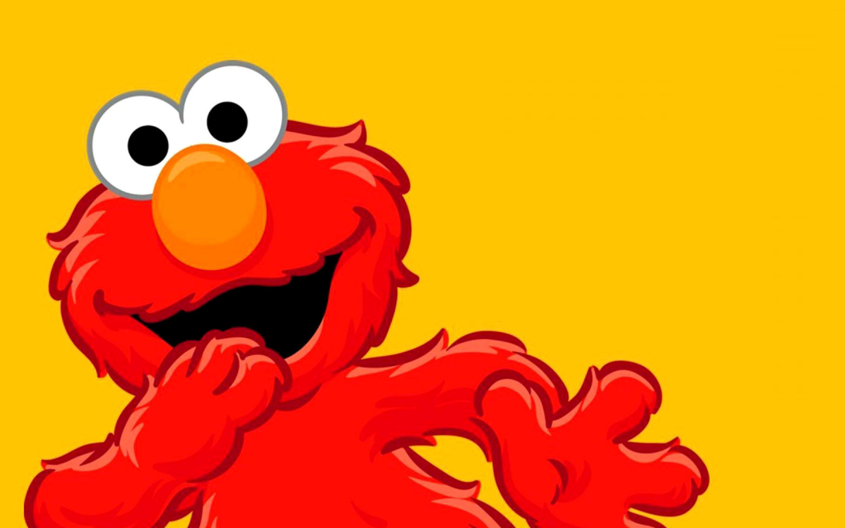 Screenshot №1 pro téma Elmo Muppet 1680x1050