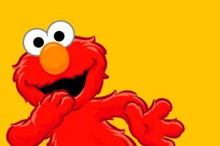 Elmo Muppet - Obrázkek zdarma pro 1600x900