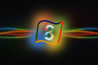 Free Windows 8 Neon Picture for Android, iPhone and iPad