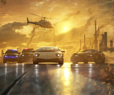 Screenshot №1 pro téma Need for Speed: Most Wanted 480x400